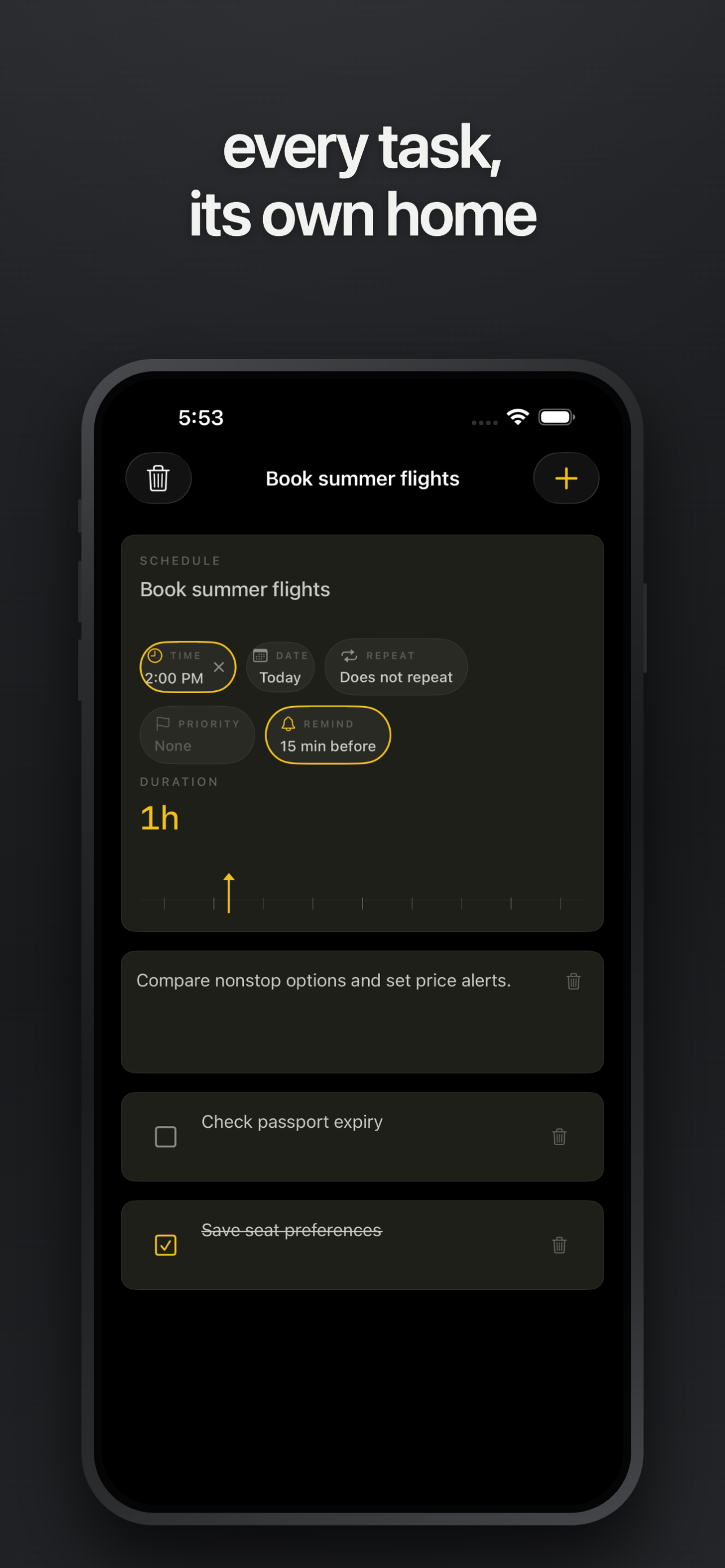 Flux: Daily Planner & Tasks screenshot 4