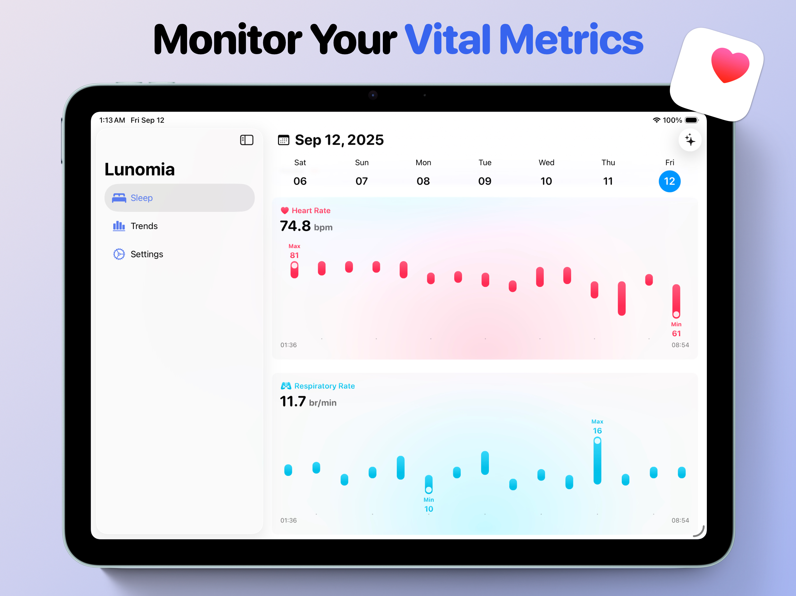 Sleep Analysis - Lunomia screenshot 10