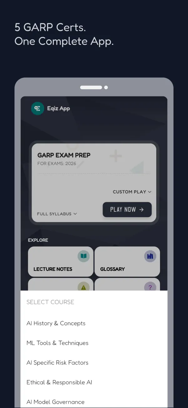 Screenshot #2 pour GARP Risk & AI Prep: 5-in-1