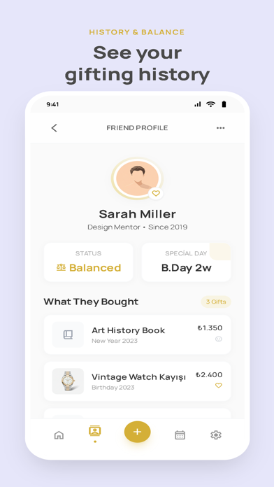 Gift Ledger: Save Gifts Screenshot 2 of 4