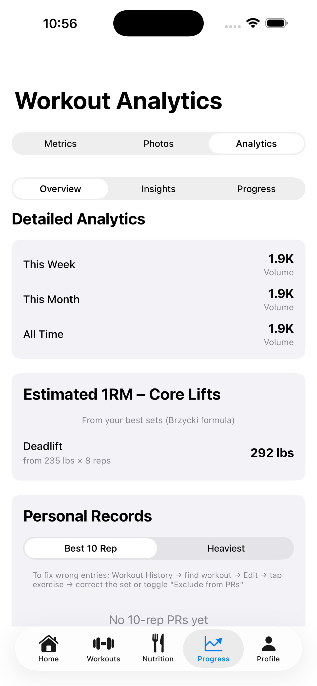 My Pocket Personal Trainer screenshot 8
