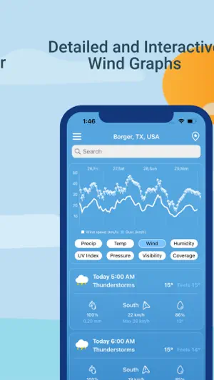 Dark Sky Tech & Rain Radar screenshot 4