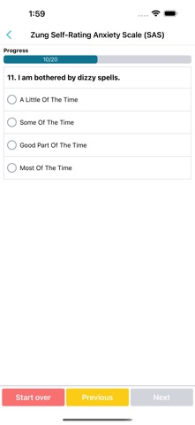 Health Tools: Psycho Tests screenshot