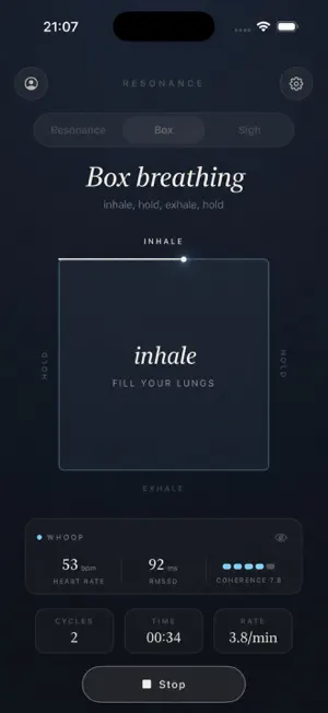 Reset: Breathwork screenshot 2