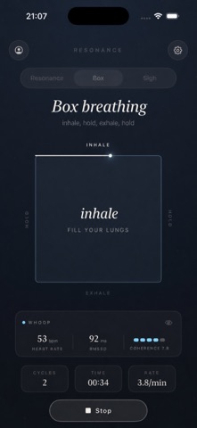 Reset: Breathwork Screenshot 2 of 7