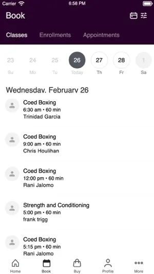 Unanimous Boxing Gym screenshot 2