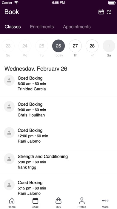 Screenshot #2 pour Unanimous Boxing Gym