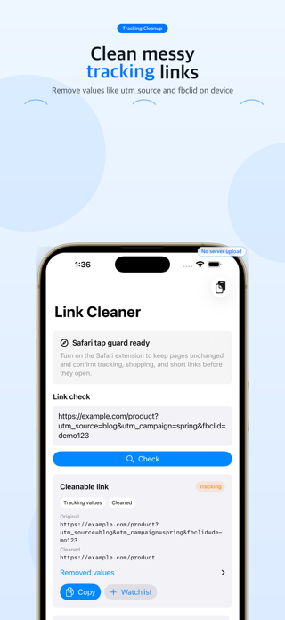 Link Cleaner: URL Guard Screenshot 1 of 5