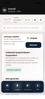 Sanare Mobile screenshot 2