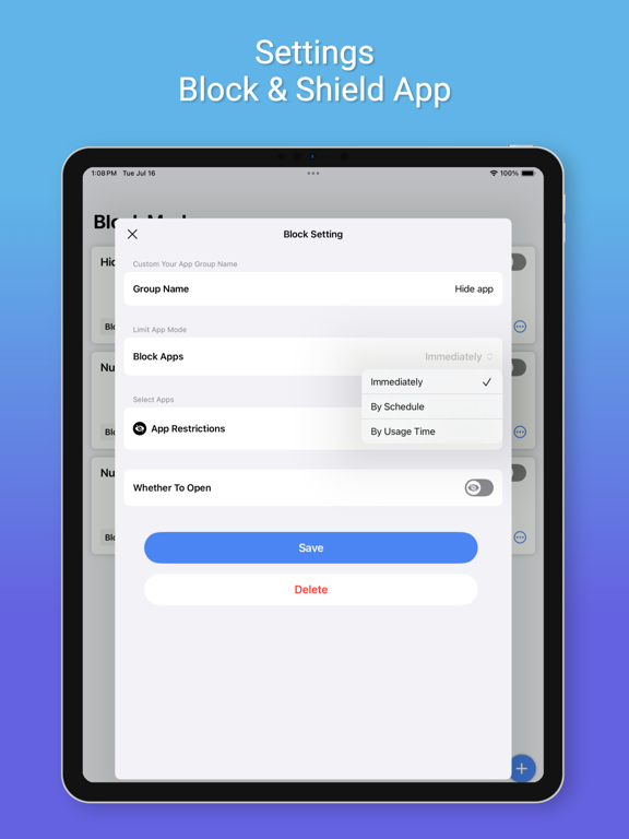 Magic Locker - Screen Master iPad screenshot 5 - Utilities app