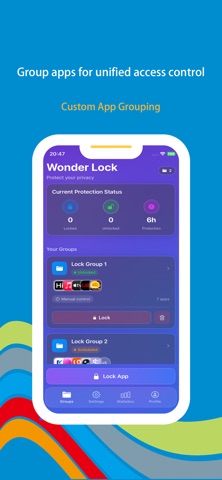 Wonder Lock - Lock Apps iPhone screenshot