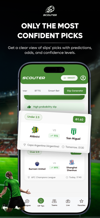 Soccer Betting Tips - Scouter Screenshot 6 of 10