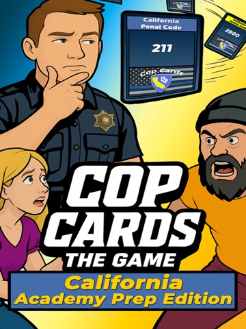 Cop Cards California APE iPad screenshot