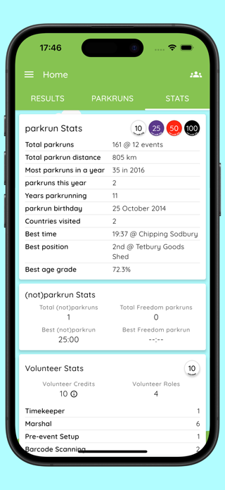 parkrunner 5k Screenshot 3 of 8