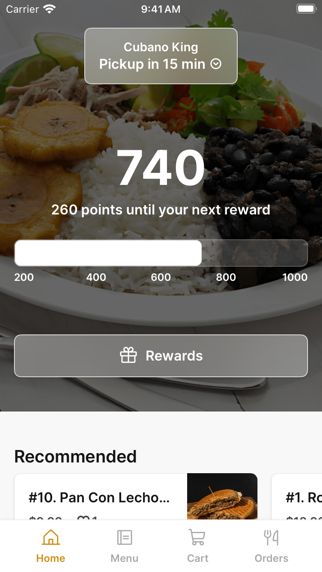 Cubano King app screenshot