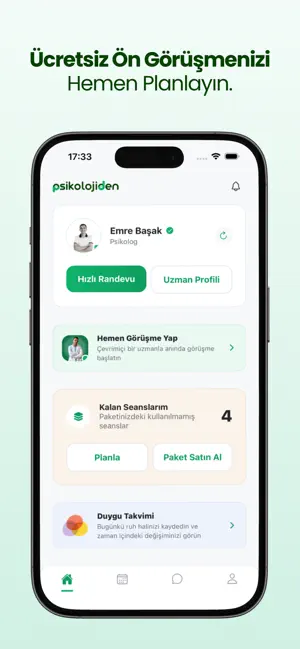 Psikolojiden: Online Terapi screenshot 1