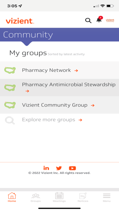 Vizient Community Screenshot 1 of 3