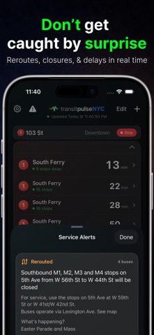Transit Pulse: NYC Subway Screenshot 2 of 5