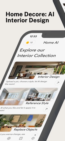 HomeDecor: AI Interior Design screenshot