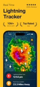 Lightning Tracker & Radar screenshot