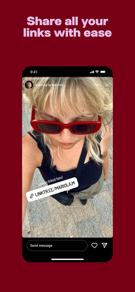 Linktree: Link in Bio Creator - The app simplifies the process of sharing a single, comprehensive link across all social platforms, ensuring easy content access and discovery.