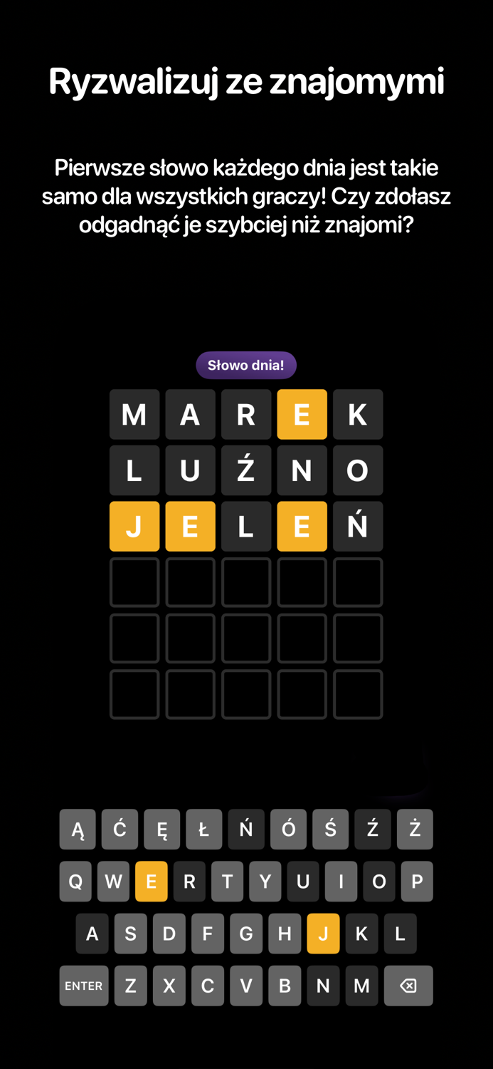 Słowo - polska gra słowna