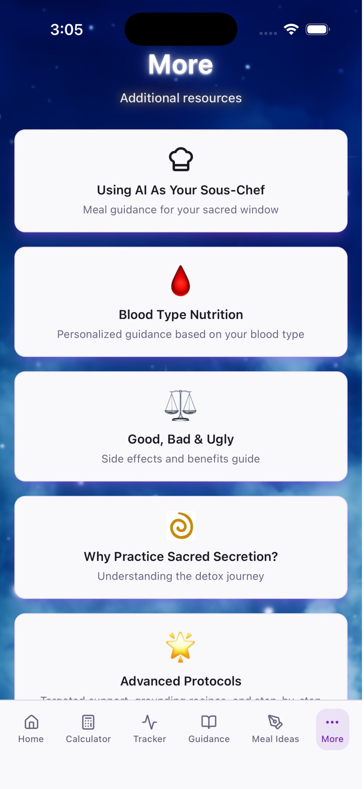Screenshot 5 of Sacred Secretion Tracker
