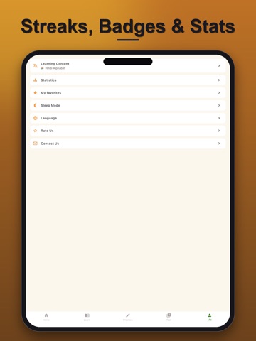 Learn Hindi Alphabet iPad screenshot