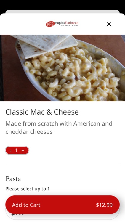 Naples Flatbread Kitchen App