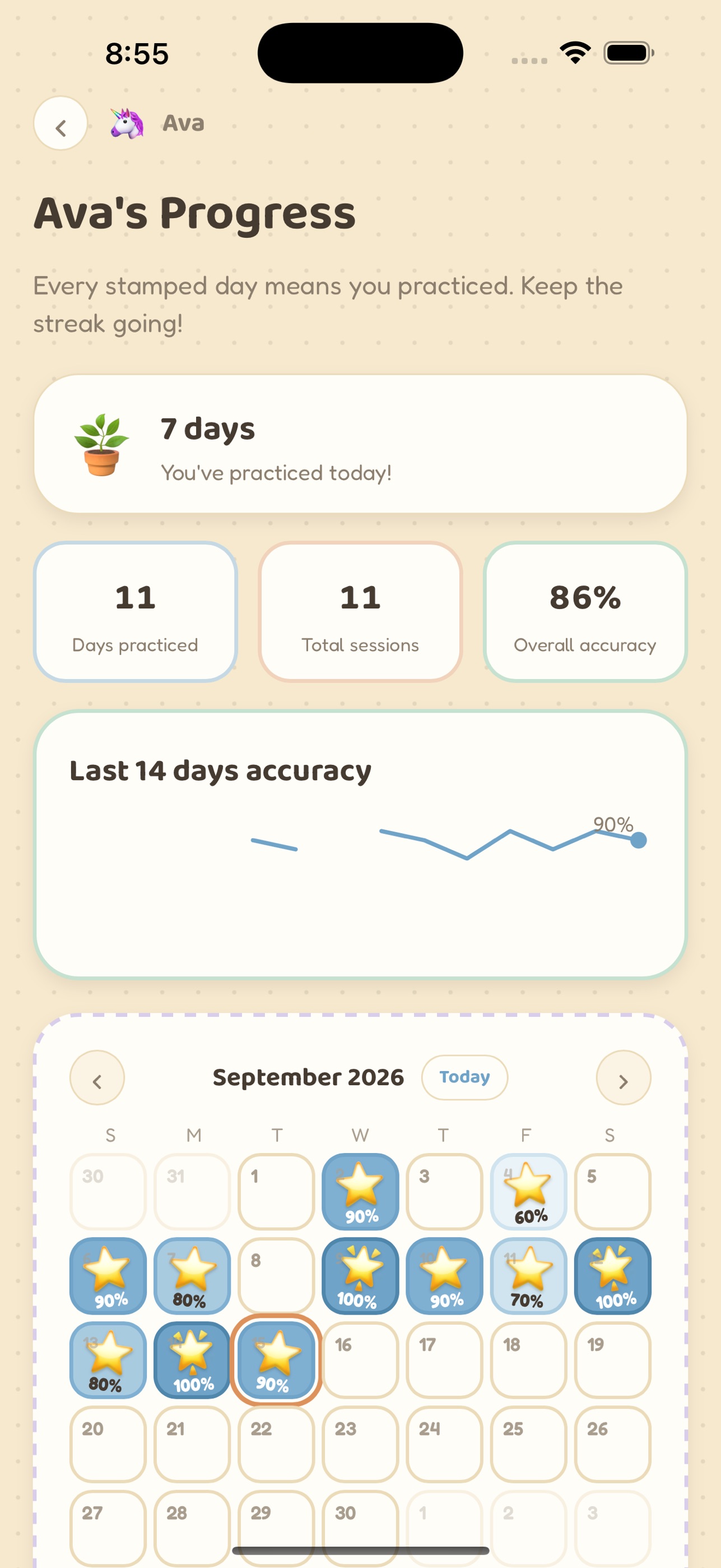 Screenshot 2 of Sprout: Let's Read Notes