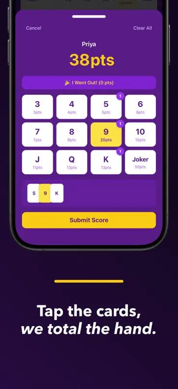 Score Keeper for Five Crowns screenshot 4 of 8