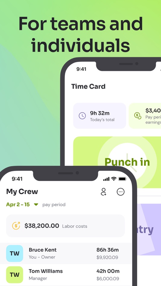 #2. Time Squared: Hours Tracker (iOS) 由: TSQ Publishing Corp.