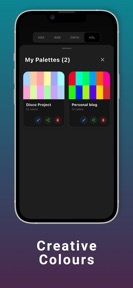Color Wheel RGB CMYK HSL screenshot