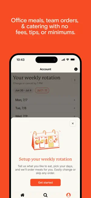 Picnic: Zero-fee office meals screenshot 4
