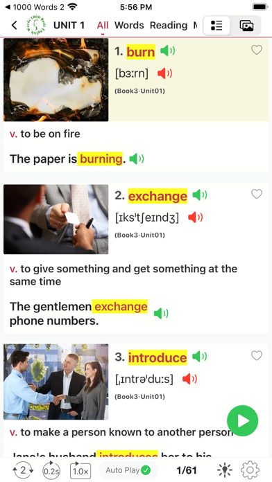 Screenshot 3 of 1000 Basic English Words (3) App