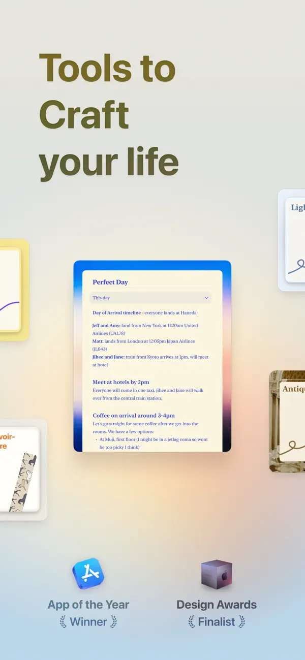 #1. Craft: Notes, Documents, AI (iOS) Által: Craft Docs Limited
