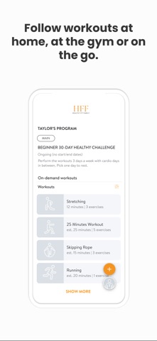 Healthy Fit Family screenshot