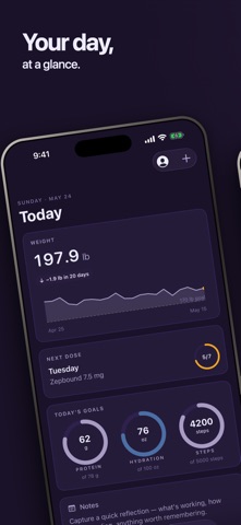 Lumis: GLP-1 Tracker Screenshot 1 of 10