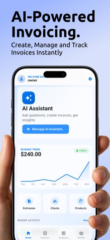 AI Invoice & Estimate Maker Screenshot 1 of 7