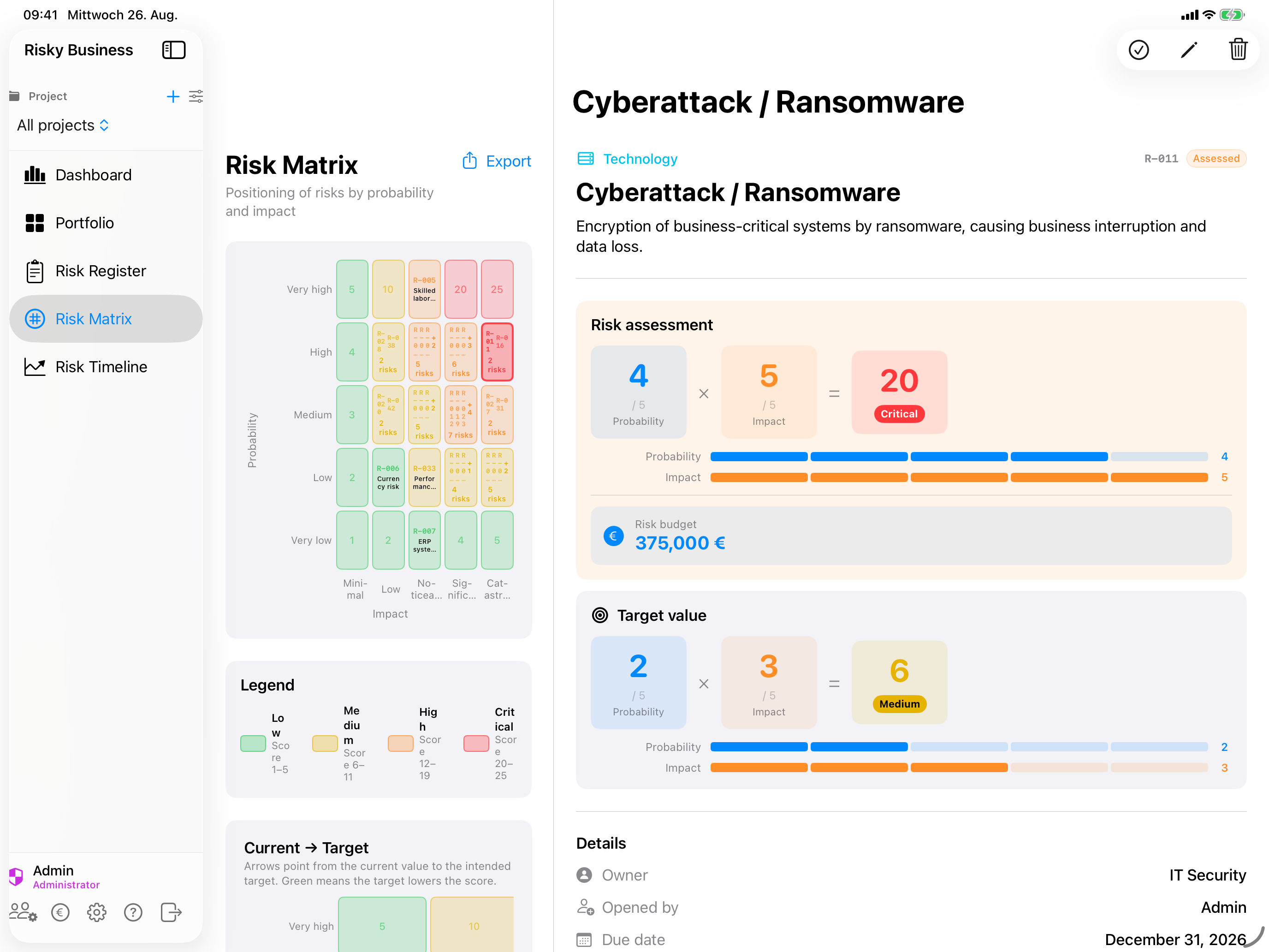 Risky Business App screenshot 15