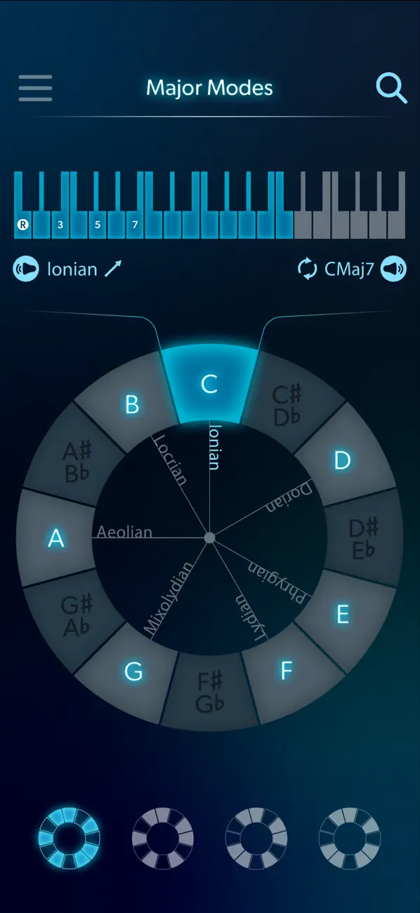 Screenshot #1 pour Scalability - Scales & Chords