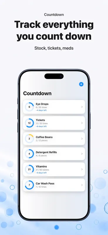 Countdown: Tally Counter screenshot 1 of 10