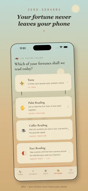 falai: Fortune Teller, Tarot screenshot 3