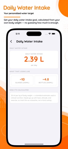TDEE Calculator Calorie Count Screenshot 7 of 8