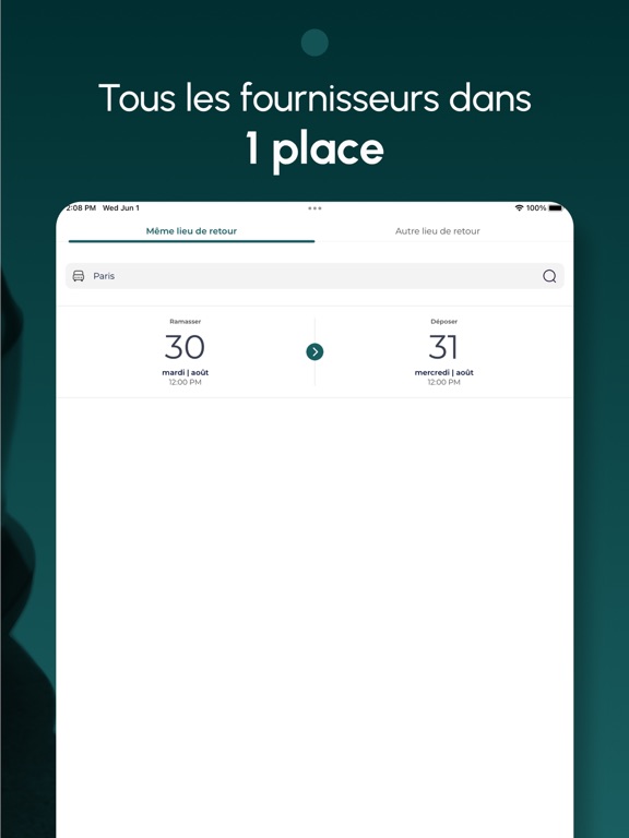 Screenshot #5 pour Location de voitures app