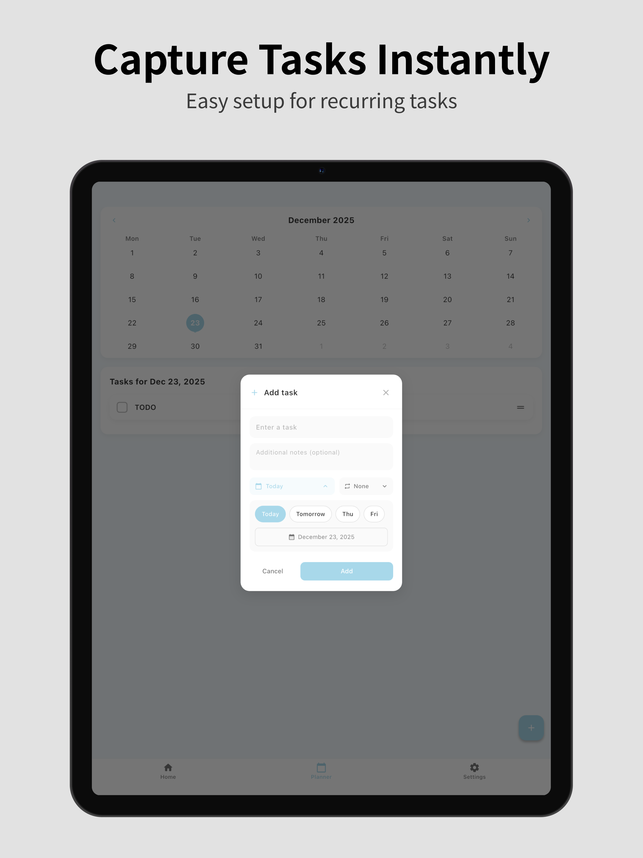 Stando - Todo & Stand Clock screenshot 10