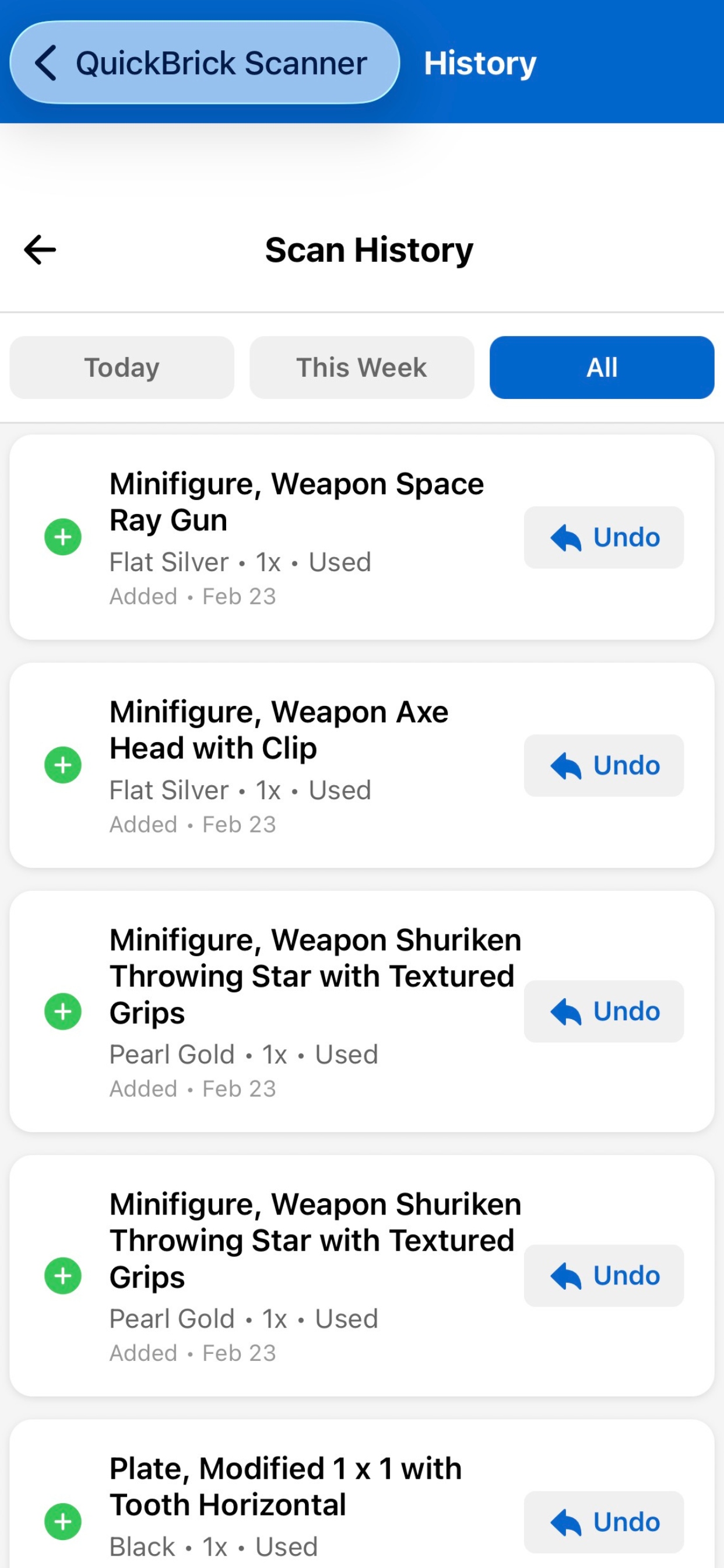 QuickBrick: Inventory Tool screenshot 3
