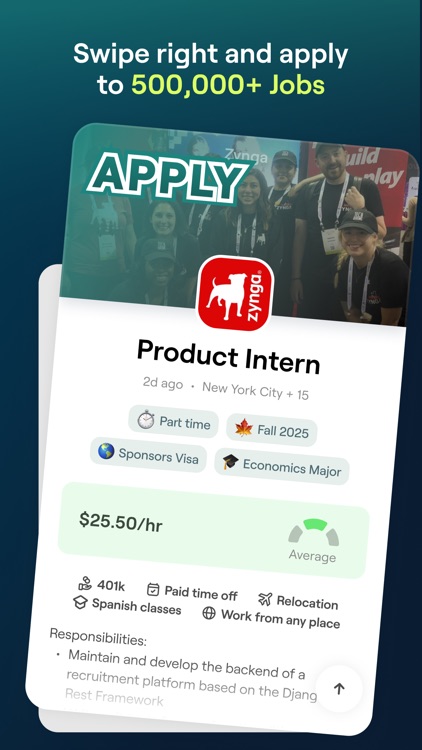 Massive: Swipe & Apply