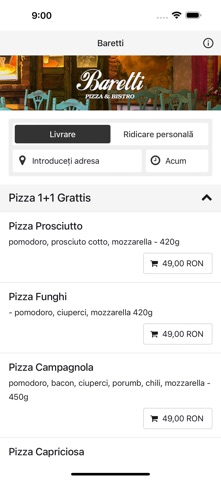 Baretti screenshot