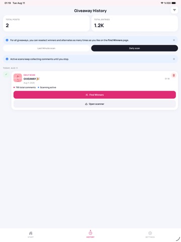 Jet Giveaway Instagram Sorteo iPad screenshot 4